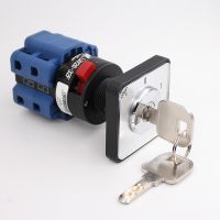 LW26-32F Lock Key Three-phase Power Cut-off Main Control Wire On-off Universal 32A Cam Rotary Switch 380V