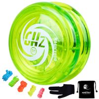 K7MAGICYOYO Responsive Yoyo D1 GHZ, Professional Looping Yoyos for Kids Beginner with Yoyo Strings+Gloves+Yoyo Bags