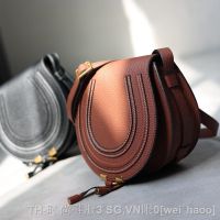 hot【DT】℗◕  Classic Leather Saddle Crossbody Messenger Purses Fashion Shoulder