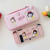 Cute Cartoon Princess Storage Bag For Nintendo Switch Oled Travel Carry Protective Case NS Game Console Box Shell Dropshipping Portable Bag