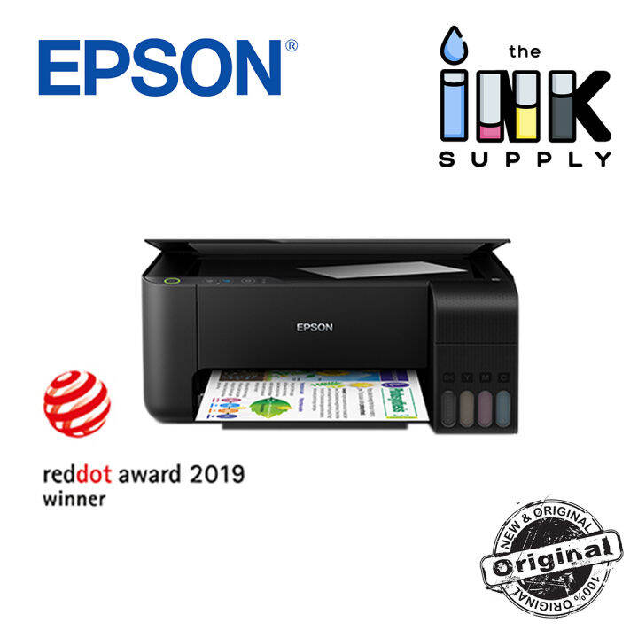 Epson EcoTank L3110 with FREE INK All in One Printer Scanner