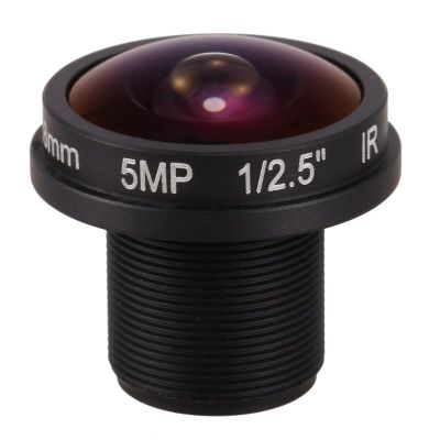 ตาปลา HD เลนส์ Cctv 5MP 1.8มม.M12*0.5 Mount 1/2.5 F2.0 180องศาวิดีโอกล้องวงจรปิดเลนส์กล้องวงจรปิด