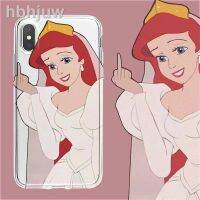 Funny ดูถูกเคสโทรศัพท์เจ้าหญิงดิสนีย์ตลกสำหรับ iPhone 14 Huawei VivoOPPO Meizu Samsung Xiaomi