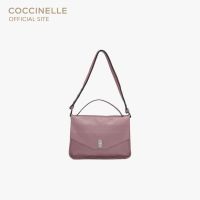 COCCINELLE TARIS METAL Handbag  120101 BUBBLE GUM MET. กระเป๋าสะพายผู้หญิง