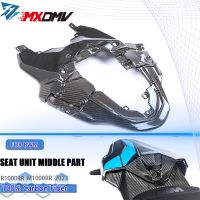 100 3K Full Pure Carbon Fiber Motorcycle Accessories Rear Seat panel Seat Unit Middle Section part Fairing For BMW S1000R 2023