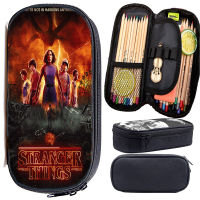 【cw】Newest Stranger Things Season 4 Pencil Case High Quality Storage Bag School Supplies Pen Bag Makeup Students Pencil Pouch