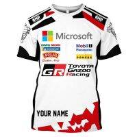 （Hot selling adult and child sizes in 2023）Fashion Lapland Esa Pekka T-shirt Toyota Gazoo Racing , Mobil 1 Tops（Contact Laitu Customization）