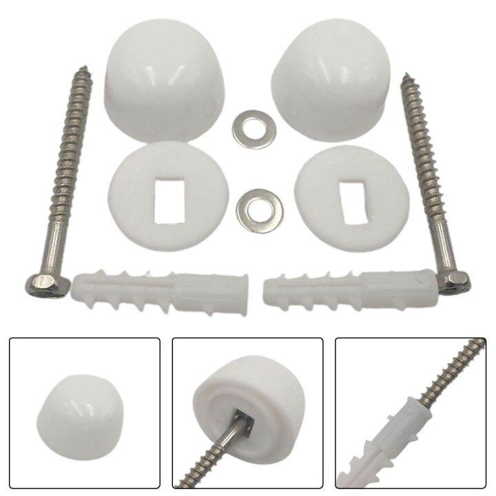 Toilet Bidet Anchor Bolts Set Pan Floor Kit Fixings Screws Replacement
