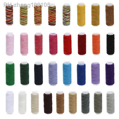 1-33Pcs 50M 203 Sup-quality Kitchen Utensils Home Gift 2019NEW DIY Handmade Sewing Thread Special Line Sewing Wax Flat Lines