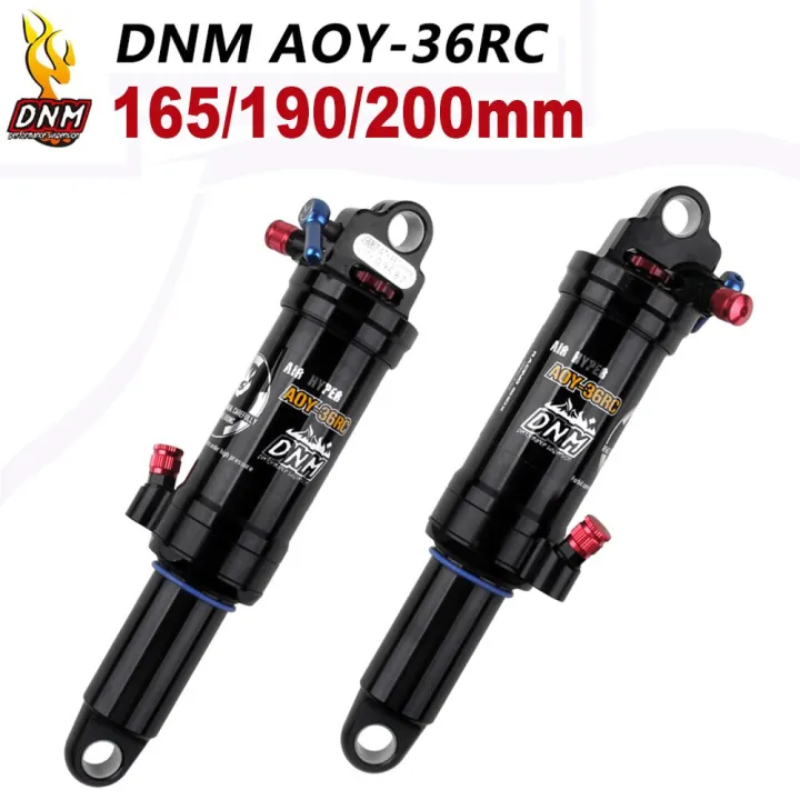 DNM MTB Rear Shock AOY36RC 165/190/200mm Rebound/Lock Air Pressure
