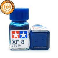 สีน้ำเงินด้านสูตรน้ำมัน Tamiya Enamel XF8 Flat Blue 10ml