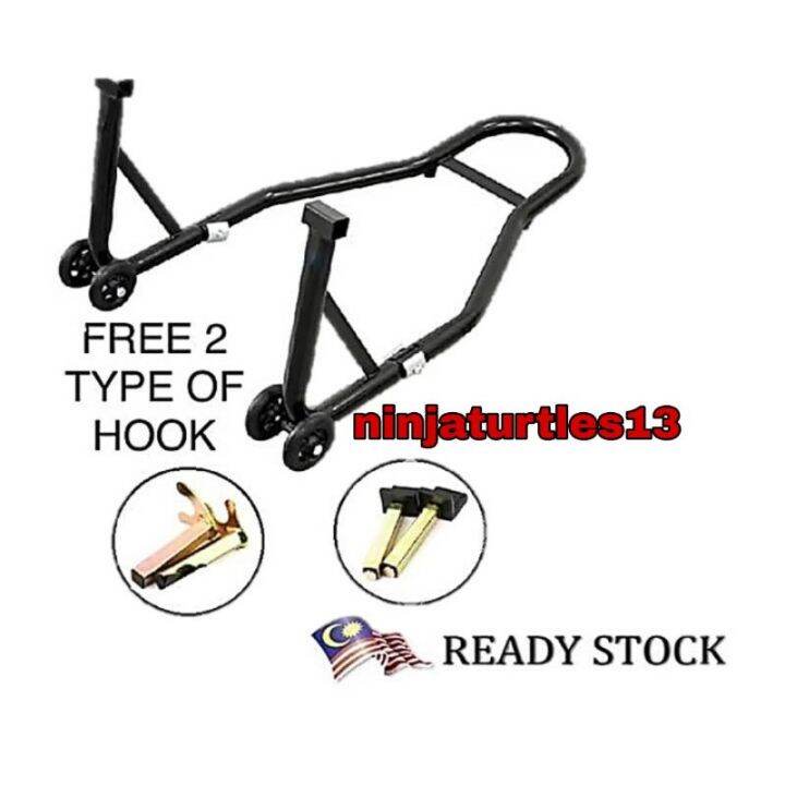 paddock stand bobbin universal 2in1 （bobbin/swing arm）steel 4 roller