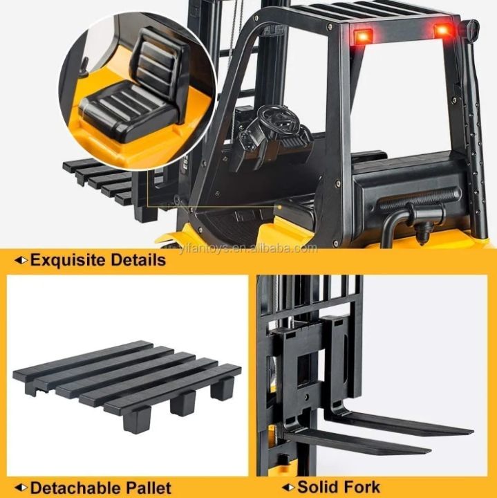 รถโฟล์คลิฟท์-eagle-e521-001-8ch-รถยก-forklift-double-eagle-loader-รถบรรทุกเครน-รถบังคับ-รถบังคับวิทยุ-1-8-2-4ghz-rc