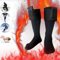 2021Thicken Warmer Socks Electric Heated Socks Rechargeable Women Men Winter Outdoor Skiing Cycling Sport Heated Socks