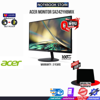 [ผ่อน 0% 3 ด.][รับเพิ่ม! แผ่นรองเม้าส์]ACER MONITOR SA242YHbmix/ประกัน3y