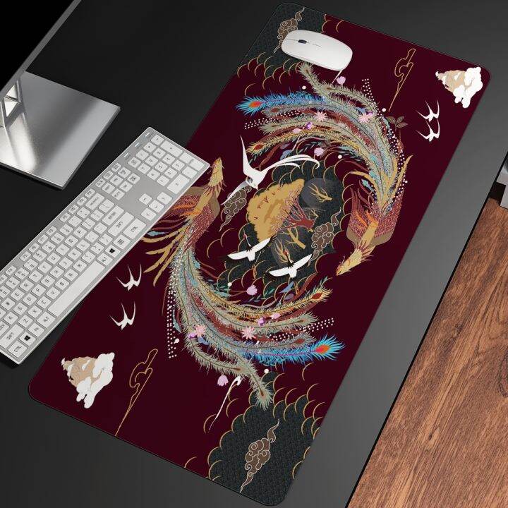 new-chinese-style-gaming-gamer-ink-mouse-pad-high-quality-rubber-mousepad-computer-accessories-keyboard-mouse-popular-mat