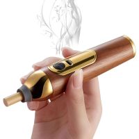 hot【DT】 Handheld Ashtrays Cigar Cover Anti Soot-flying Car Ashtray Wood Holder Working Driving Soot