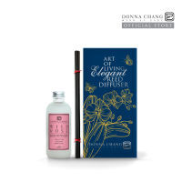 DONNA CHANG Wild Rose Reed Diffuser 250 ml (Refill) ดอนน่า แชง รีฟิล ก้านไม้หอมกระจายกลิ่น น้ำหอมปรับอากาศ น้ำหอมบ้าน ก้านไม้หอม