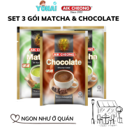 Set 3 Gói Nhỏ Chocolate + Matcha - Nhập khẩu Malaysia