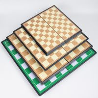 Checkers Game Set Magnetic Checkers Folding Checkerboard Chessboard 40 Checkers Pieces Foldable Checkers Game Board Games Gift