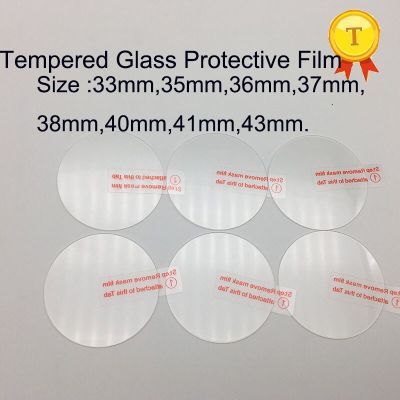 2pcs Round Smart Watch real Tempered Glass Protective cover Screen Protector Film 38mm 35mm 36mm 37mm 40mm 41mm 43mm 33mm size Cases Cases