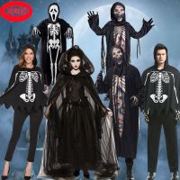 original Halloween childrens adult horror vampire witch black skeleton cosplay stage costume