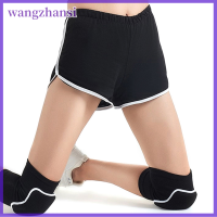 Wangzhansi แผ่นรองเข่าสำหรับเล่นฟุตบอลวอลเลย์บอลเสื่อออกกำลังกายเด็ก1คู่สนับเข่าขี่จักรยานโยคะบาสเก็ตบอลฝึกซ้อม