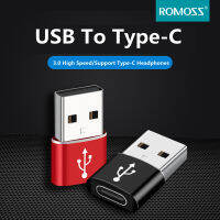 Romoss USB toType-C OTG อะแดปเตอร์ PD อะแดปเตอร์โทรศัพท์ TYPE-C อะแดปเตอร์ PD ชาร์จอะแดปเตอร์