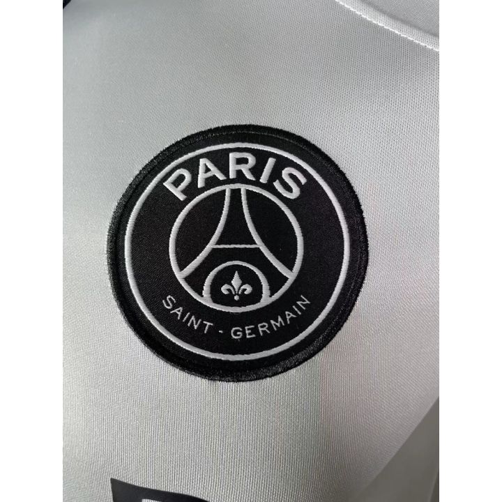 คุณภาพสูงสุด-22-23-psg-away-ปารีสแซงต์แชร์กแมง-เสื้อฟุตบอล-เกรด-aaa-สีเทา