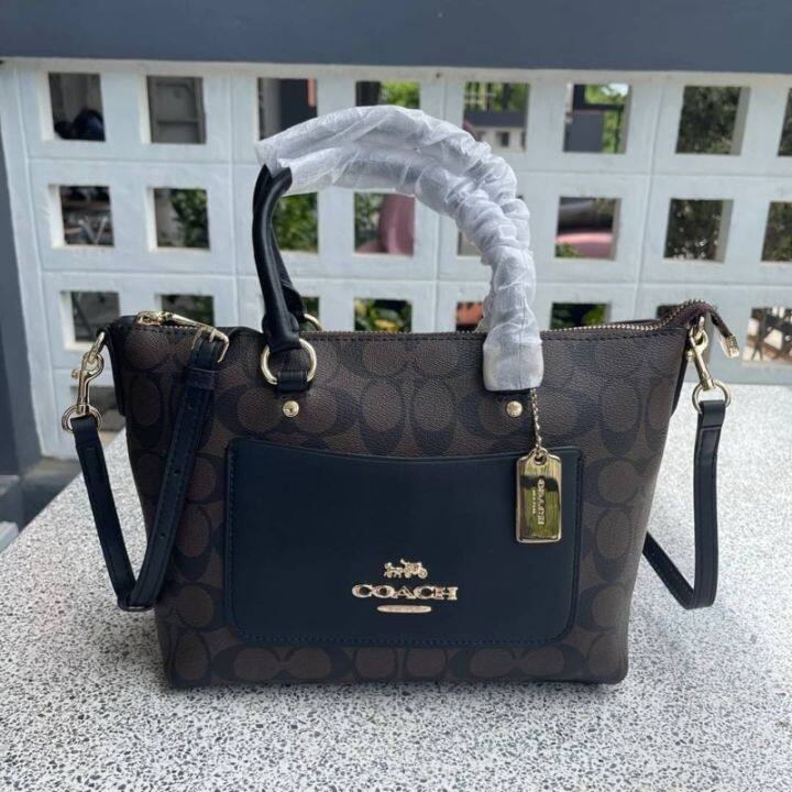 กระเป๋าถือกระเป๋าสะพายของแท้-coach-f38089-กระเป๋าถือสะพายไหล่แฟชั่นสำหรับสตรี