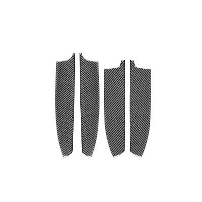 【cw】 Suitable for Toyota Super 4runner Car Interior Door Armrest Decorative Sticker Carbon Fiber Automotive Interior Modification Accessories ！