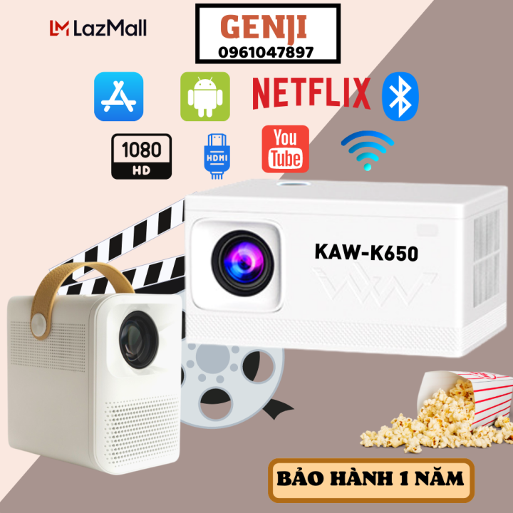 Máy chiếu mini full HD 1080P là thiết bị tuyệt vời cho những người yêu thích xem phim trong không gian gia đình. Với độ phân giải cao và kích thước nhỏ gọn, chiếc máy chiếu này đem đến trải nghiệm xem phim tuyệt vời và thuận tiện cho mọi người. Hãy tận hưởng những phút giây thư giãn cùng gia đình và bạn bè với máy chiếu mini full HD 1080P chất lượng cao này.