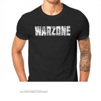 Cod Warzone Game Unique Tshirt For Men Camouflage Round Neck Basic T Shirt Personalize Birthday Gifts Tops Big Size