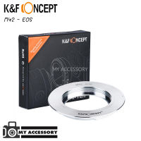 M42 - EOS อะแดปเตอร์แปลงเลนส์ K&amp;F Lens Adapter (แมนนวล) KF06.148 ตัวแปลงเลนส์