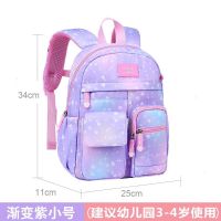 High-end Schoolbags for Primary School Girls Grade 1-3-6 Children Refrigerator Style Lightweight Backpack Backpack for Girls  Uniqlo original