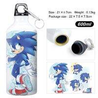 Anime Cartoon Sonic The Hedgehog Thermos Mug Leak-Proof Thermos Travel Thermal Vacuum Flask Insulated Cup Fashion Water Bottle