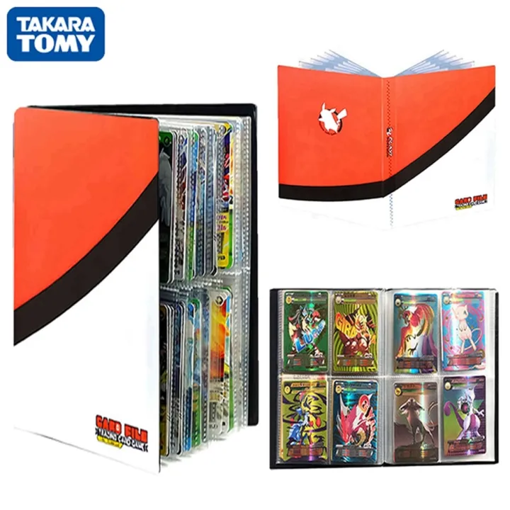 Takara Tomy 240pcs Pokemon Cards Album Game Card Ex Gx Binder Folder 