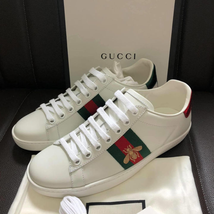 Giày Gucci - Giày Sneaker Sơn Tùng - Giày Ong Thêu Cao Cấp Bản 11 Full Size  Nam Nữ nike gucci dior lv 