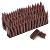 20 PCS Birds Repellent Spikes Fit For Outside To Keep Birds ,Fence Spikes For Railing And Roof