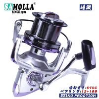 2021 Spinning Fishing Reel Super Light 12+1BB High Speed 4.7:1 31KG Max Drag Saltwater Trolling Surf Metal Spoon Moulinet Peche Fishing Reels