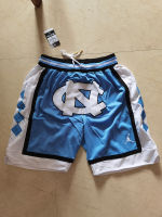 ผู้ชายขายร้อน 2020 North Carolina Tar Heels Just Don Blue Pocket Shorts