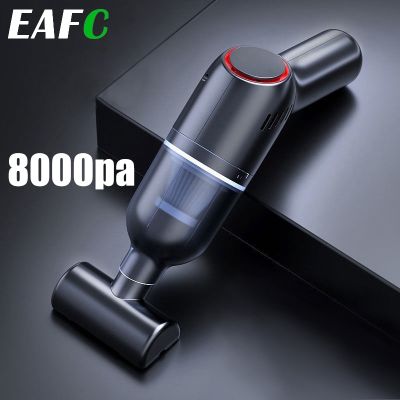 【hot】♘  8000Pa Car Cleaner Cordless Handheld   Use With Built-in Battrery