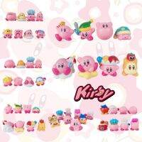 ☏◄ Ruman 8ชิ้นการ์ตูน Kirby รถมินิเซ็ตหุ่นจำลองตุ๊กตาอบเค้กโมเดลอนิเมะเครื่องประดับสำหรับแฟนสาวสำหรับเด็กและผู้ใหญ่ของขวัญคริสมาสต์วันเกิด