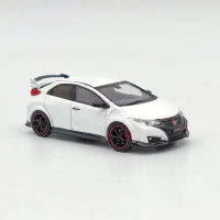 Tarmac Works 1:64 Honda Civic Type R FK2สีขาว Diecast ของเล่นรถ Collection