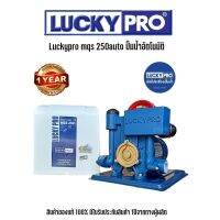 ปั๊มน้ำ, ปั๊มน้ำออโต้, ปั๊มอัตโนมัติ, ปั๊มเปลือย LuckyPro MQS250a มีฝาครอบ รับประกัน1ปี