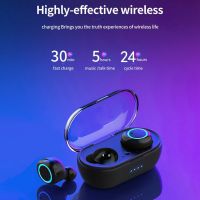 Y50 Bluetooth Headset Earbuds Earphones Headphons Outdoor Wireless 5.0 Mini Manufacturer TWS2 Sports Driver Diameter Version