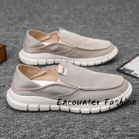 Encounter Fashion  รองเท้าผ้าใบผู้ชาย รองเท้ากีฬาผช รองเท้าแฟชั่นผู้ชาย ใส่สบาย 2023ใหม่ XBX239358R 39Z230925