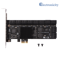 20พอร์ตการ์ดขยาย PCIE SATA 3.0อะแดปเตอร์6Gbps สำหรับเดสก์ท็อป