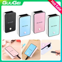 GUUGEI New Portable Handheld Mini Cooli USB Fan Desk Air Conditioner Humidification Cooling Rechargeable Fan Grafted Eyelashes Dryer