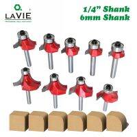 【DT】hot！ LAVIE 1pc 6mm 1/4 Shank Small Round Router Bit for Wood Edging Woodworking Mill Classical Cutter MC01035